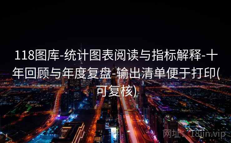 118图库-统计图表阅读与指标解释-十年回顾与年度复盘-输出清单便于打印(可复核)